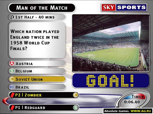 Sky Sports Football Quiz - кадр 2