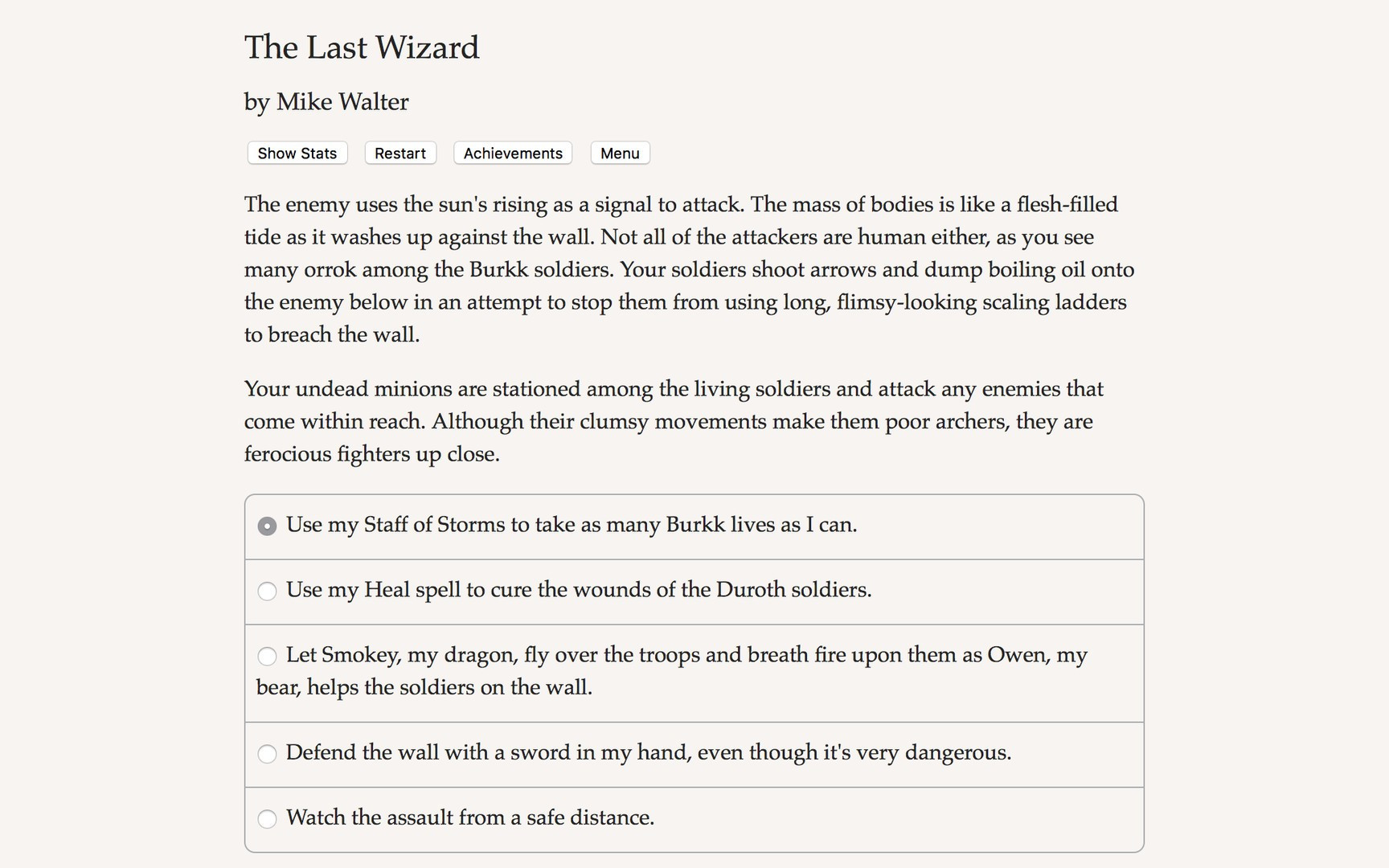 The Last Wizard - кадр 3
