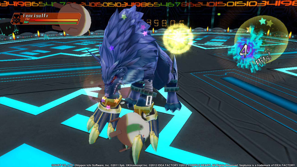 Hyperdimension Neptunia mk2 - кадр 11