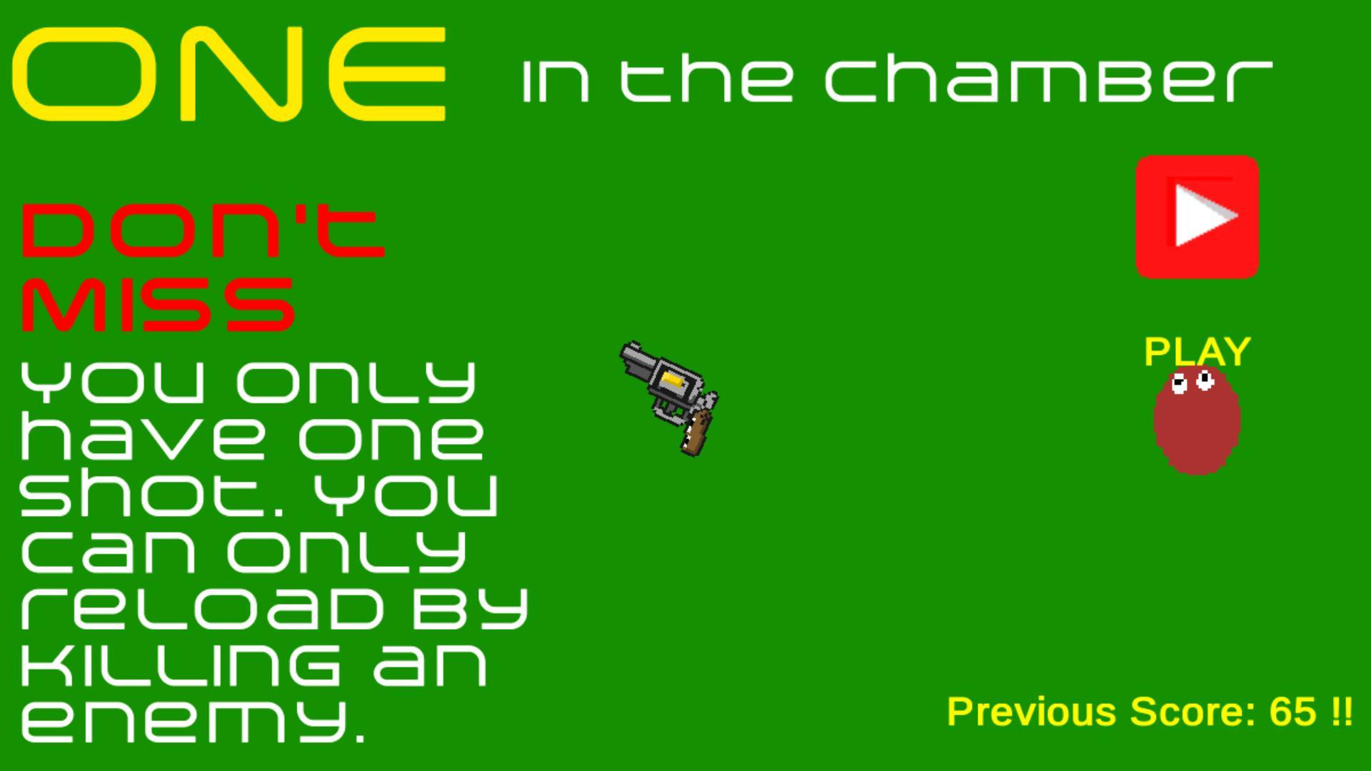 One In The Chamber (WillC_Squared) (itch) - кадр 1