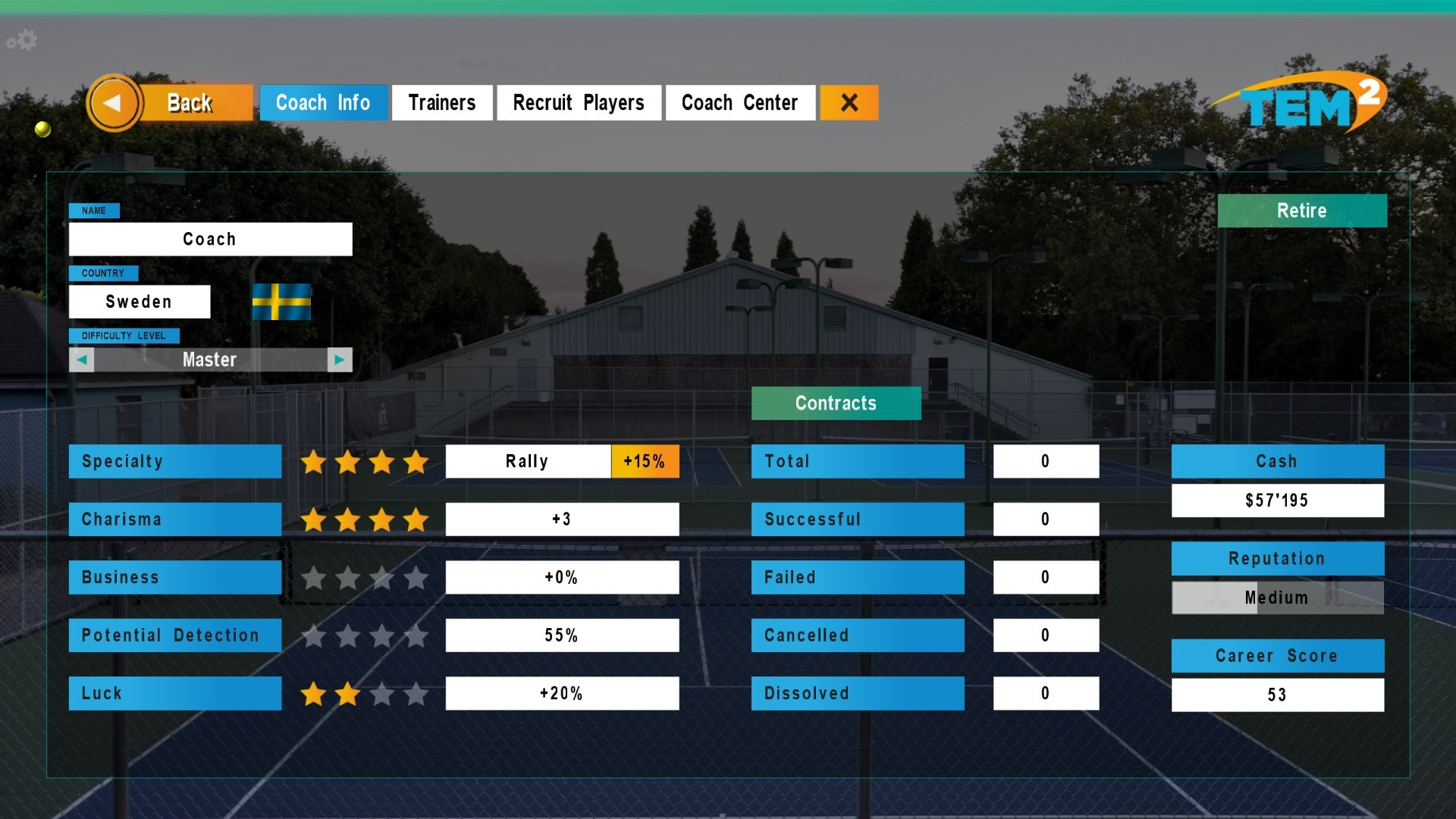 Tennis Elbow Manager 2 - кадр 1