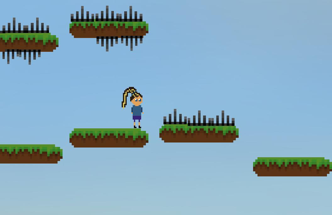 PlatformerGirl (itch) - кадр 1