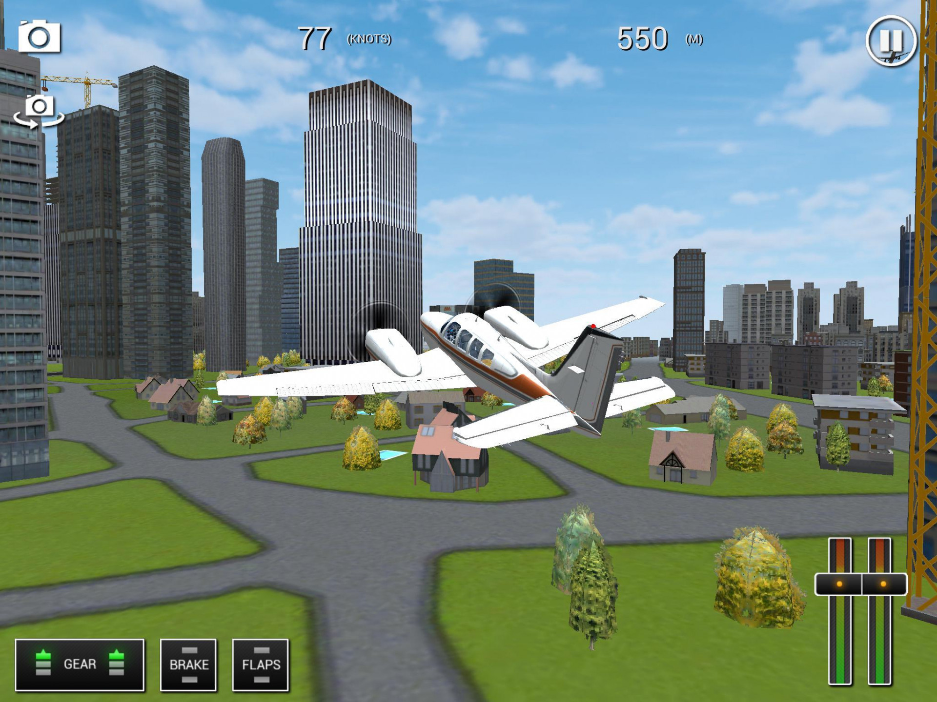 Flight Sim BeachCraft City (itch) - кадр 2