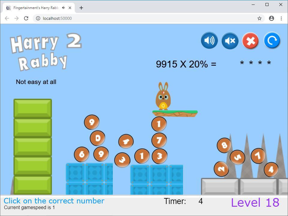 HarryRabby 2 Math Advanced Percentage (itch) - кадр 2