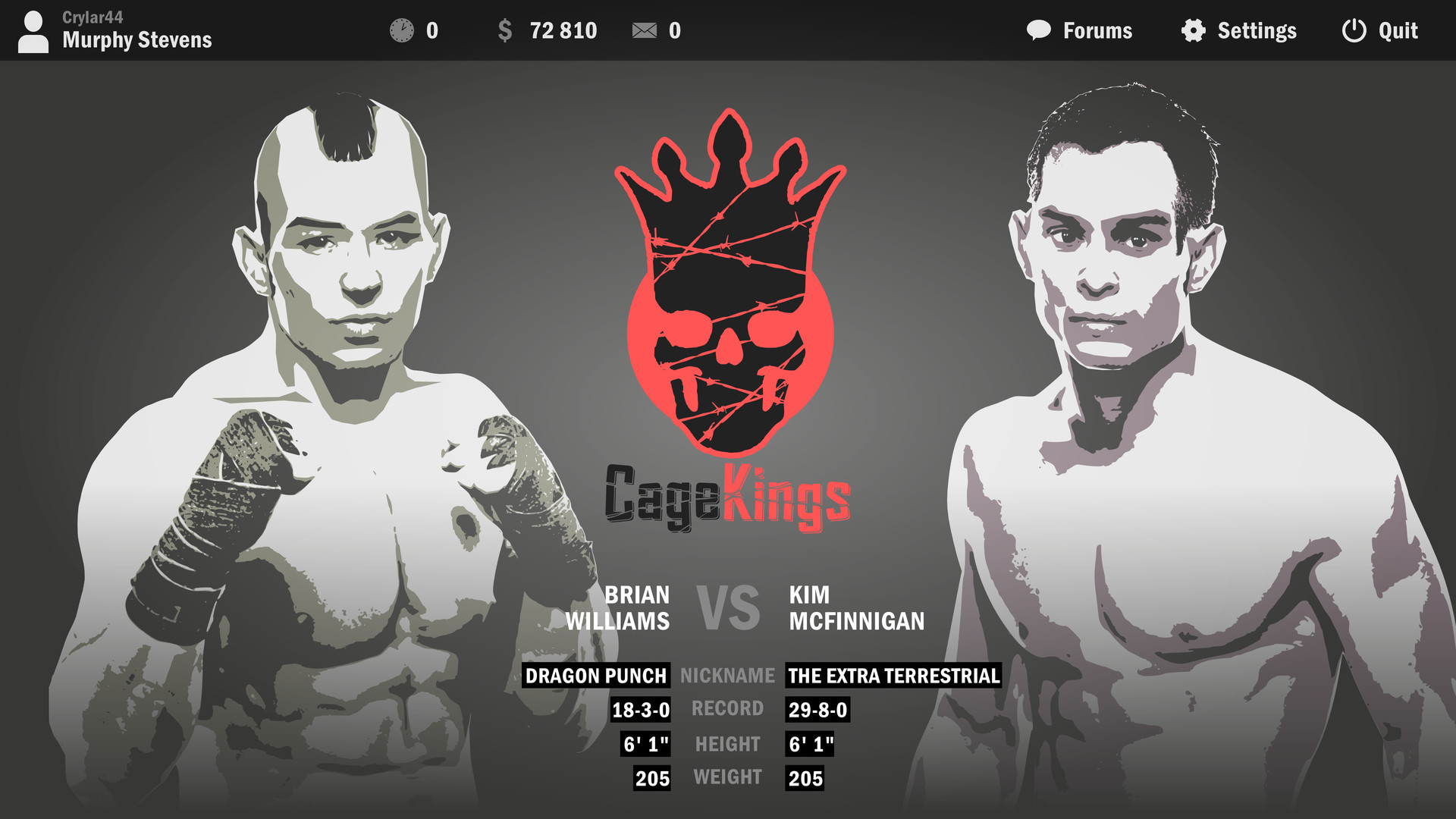 Ultimate Fight Manager 2016 - кадр 1