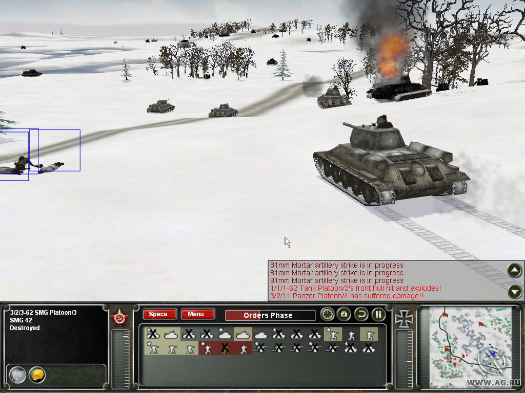Panzer Command: Operation Winter Storm - кадр 4