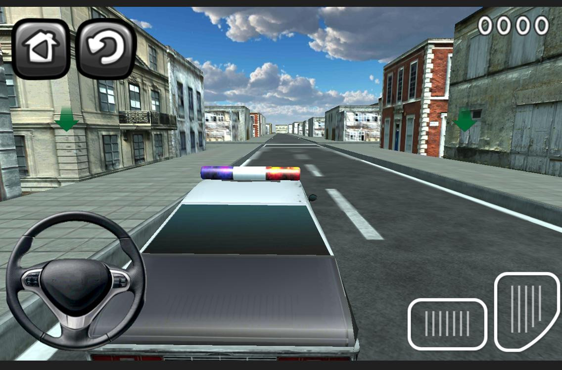 City Slum Police Parking - кадр 1