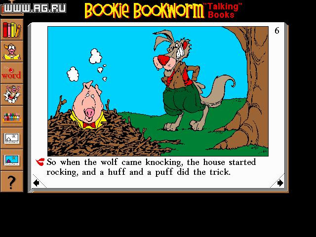 Bookie Bookworm Talking Books - кадр 1