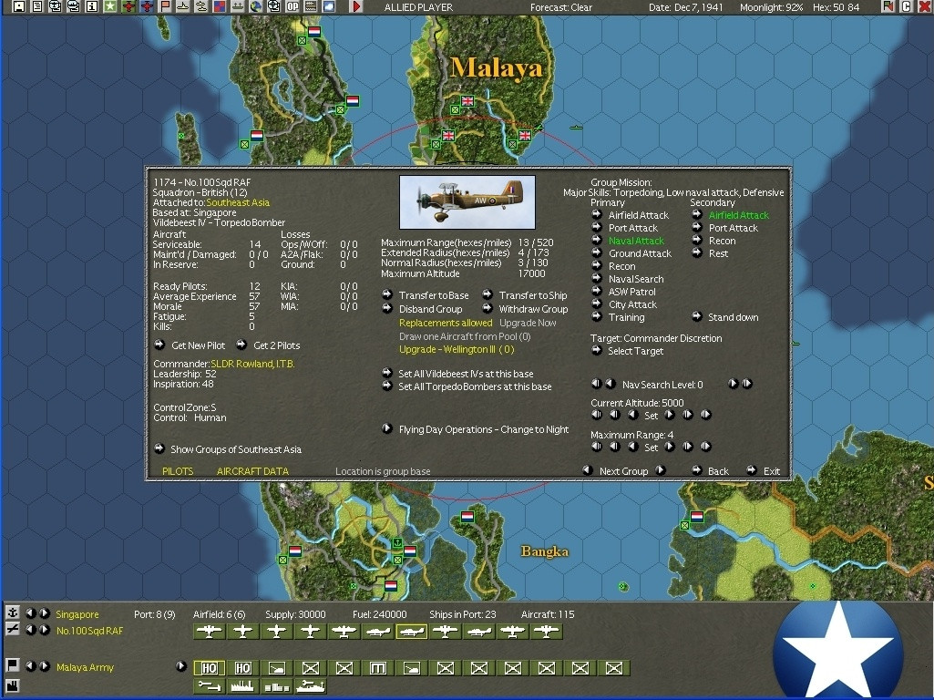 War in the Pacific: Admiral's Edition - кадр 2