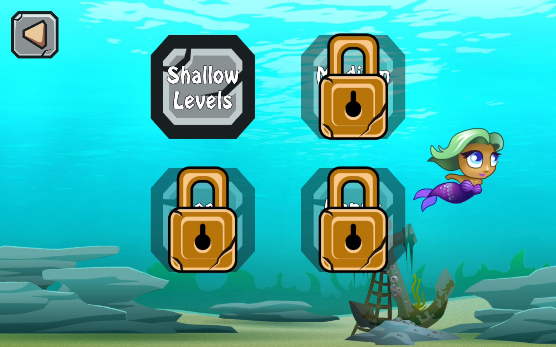 Deep Sea Quest: Rescue the Lost Mermaid (itch) - кадр 2