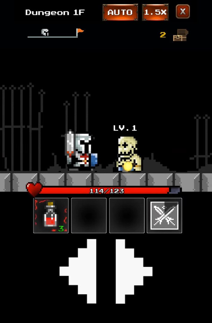 Dungeon X Pixel Hero - кадр 1