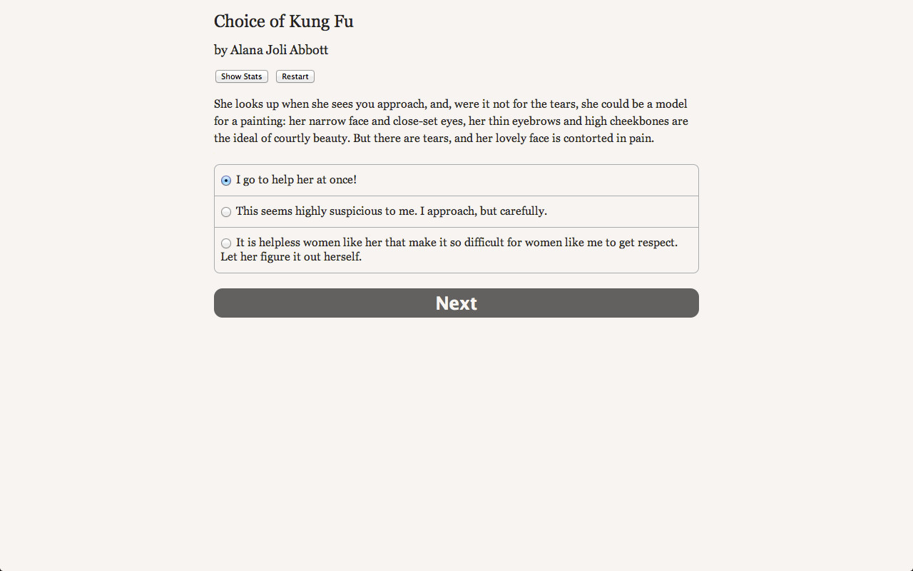 Choice of Kung Fu - кадр 2