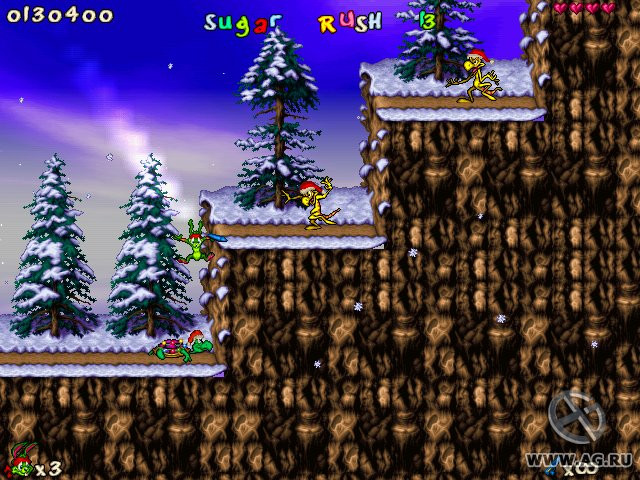 Jazz Jackrabbit 2 Holiday Hare '98 - кадр 5