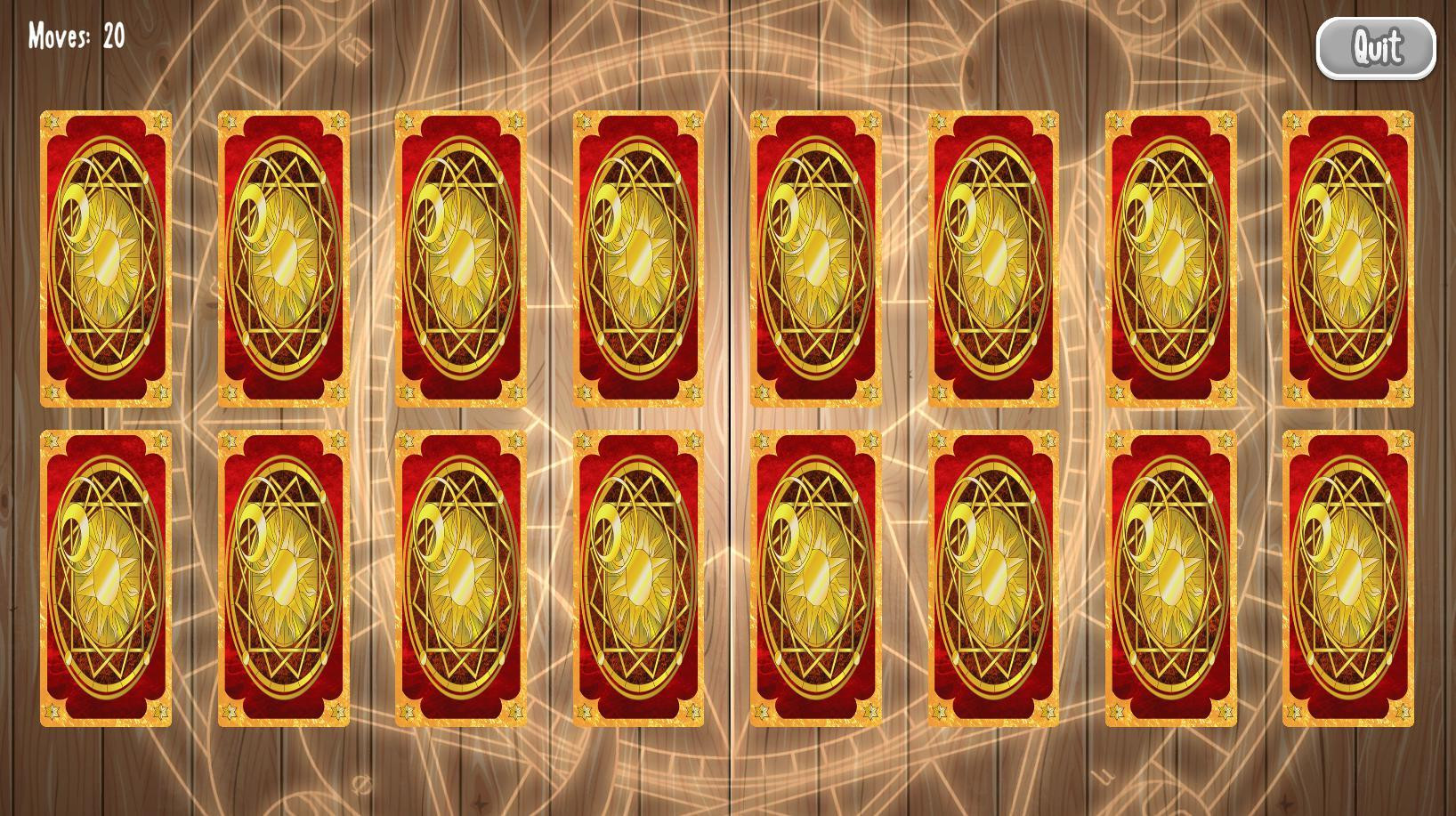 CardCaptor Sakura Memory Game (itch) - кадр 1