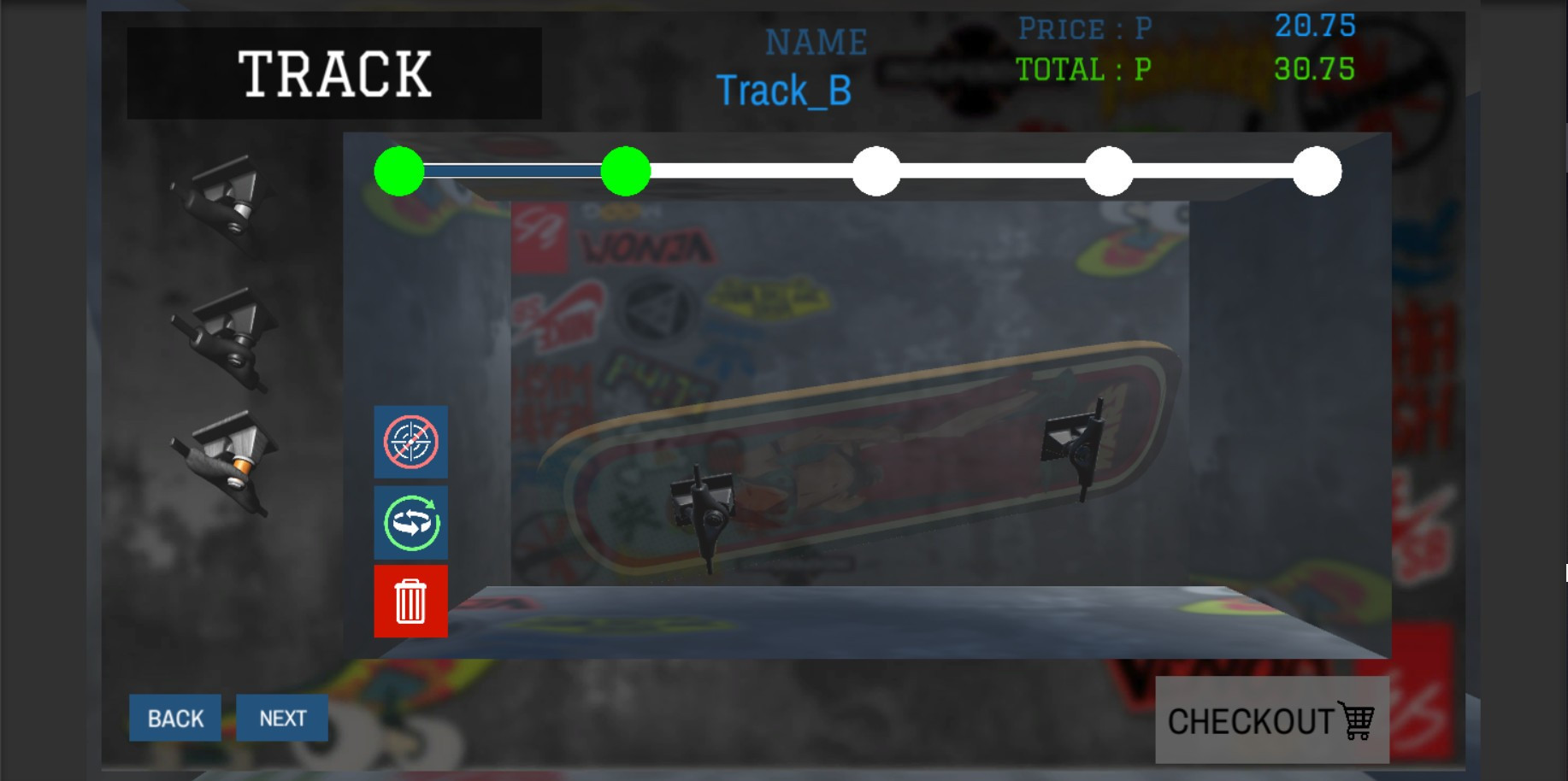 Skateboard Customization - 2018 (itch) - кадр 1