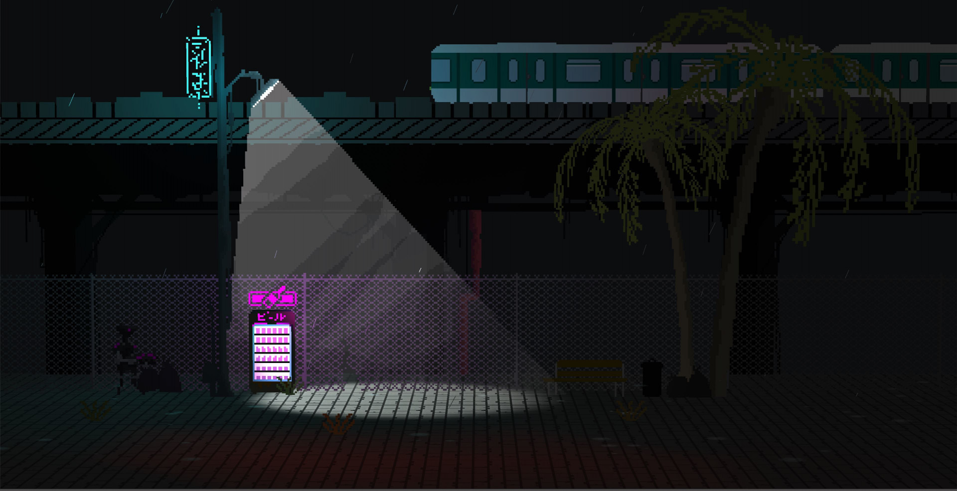 Scene Cyberpunk Pixel art (itch) - кадр 1