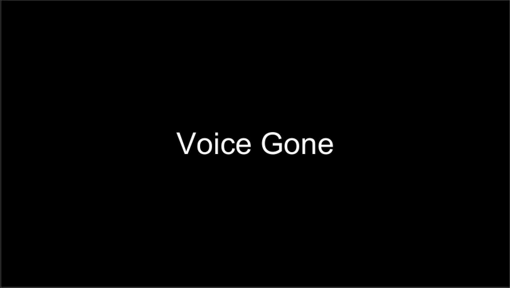 Voice Gone (itch) - кадр 1
