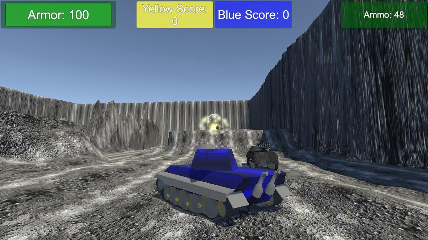 Tanks On A Pit - Online (itch) - кадр 2