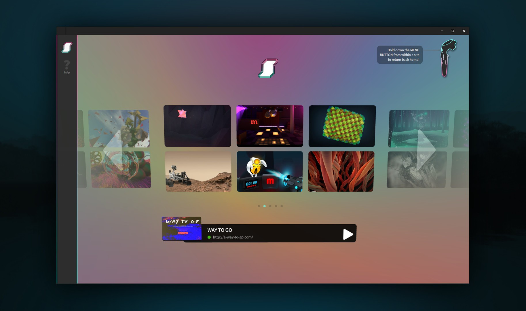 Supermedium - Virtual Reality Browser - кадр 1