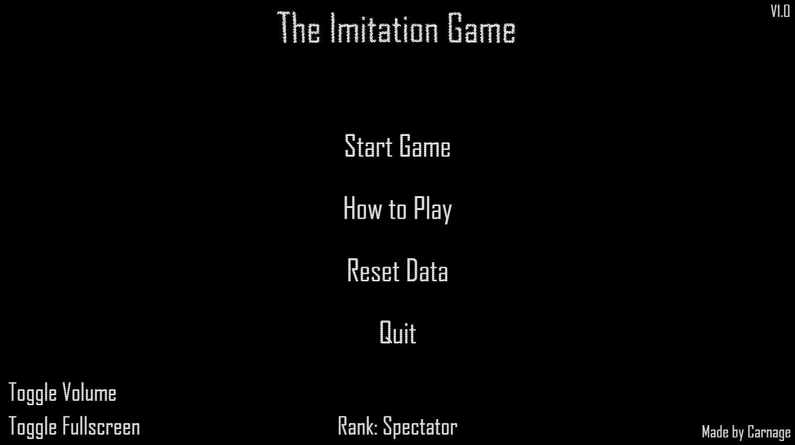 The Imitation Game (itch) - кадр 1