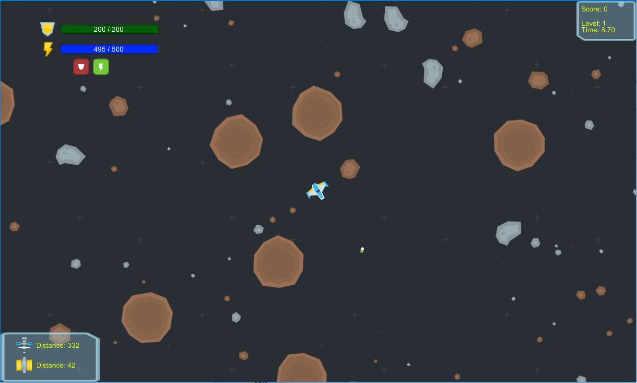 Lost in Space (WebGL) (itch) - кадр 1