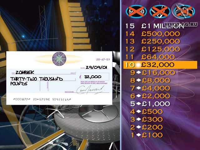 Who Wants to Be a Millionaire? 2nd UK Edition - кадр 1