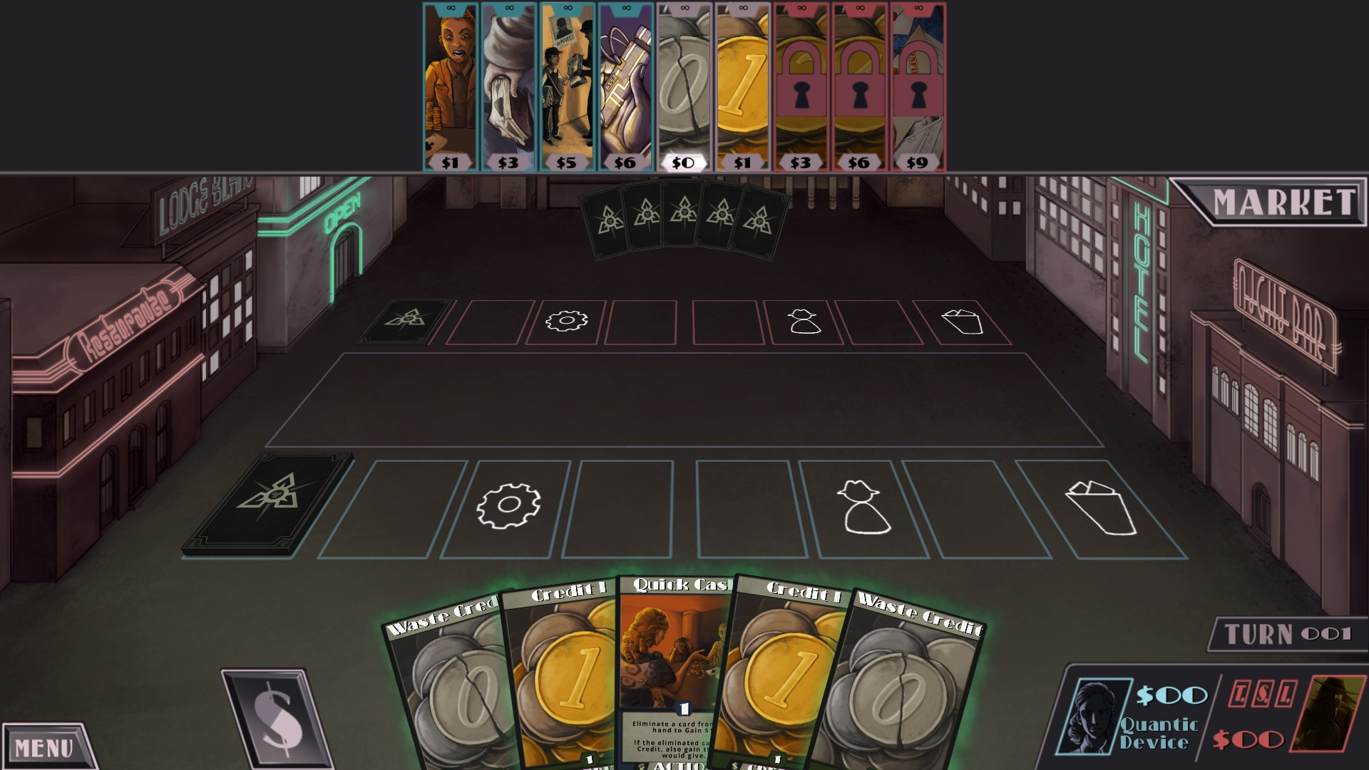 Agency - The Deckbuilding Card Game (itch) - кадр 1