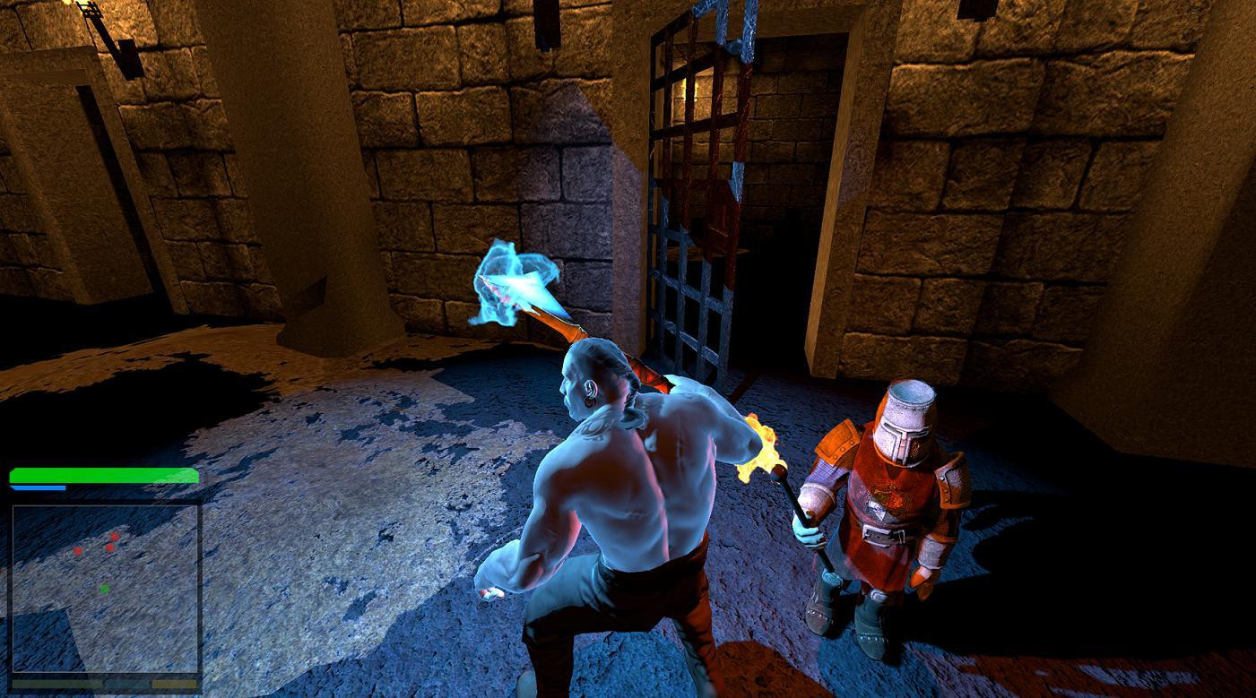 The Chants of Maldoror - Dungeon Scene (itch) - кадр 1