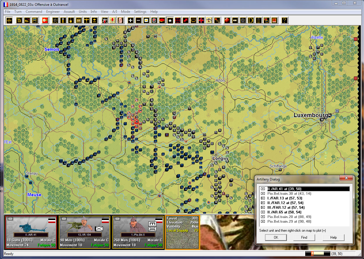 First World War Campaigns: France '14 - кадр 1