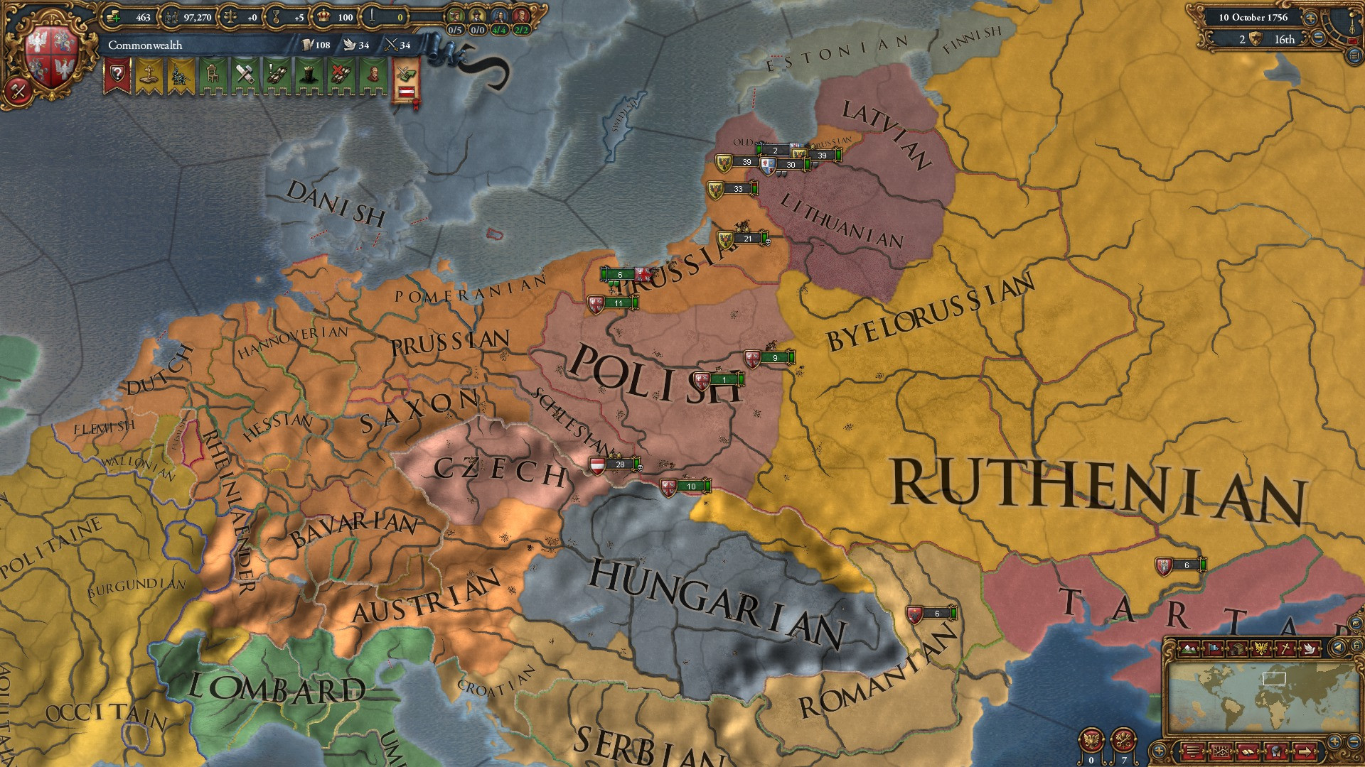 Europa Universalis IV: Res Publica - кадр 3
