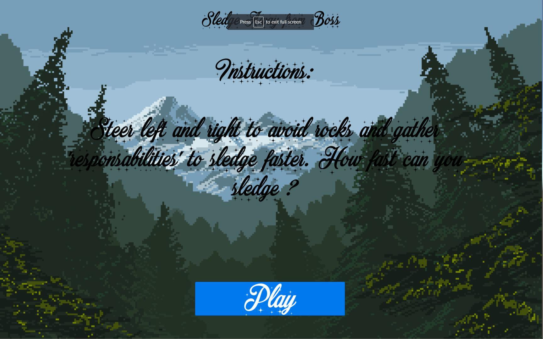 Sledge Away From Your Boss (itch) - кадр 1