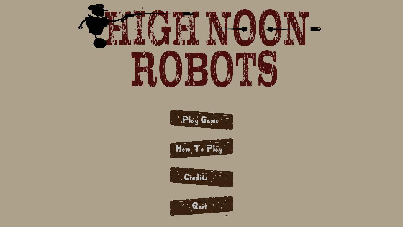 High Noon Robots - Ludum Dare 38 (itch) - кадр 2