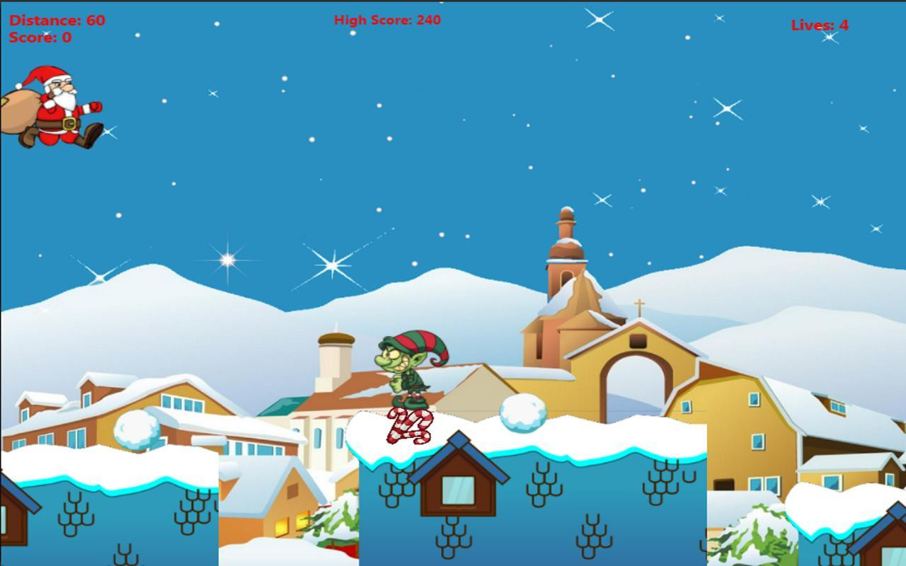 Springing Santa (itch) - кадр 1