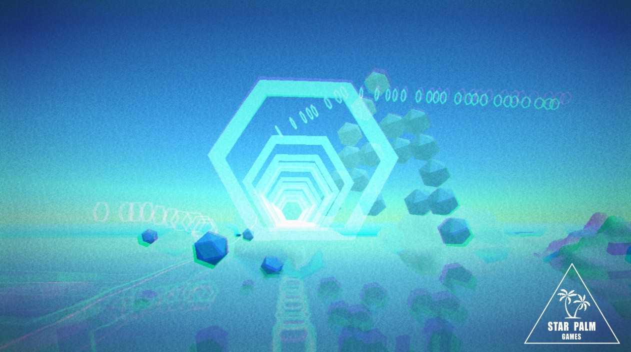SONIC CYAN HEXAGON (itch) - кадр 2