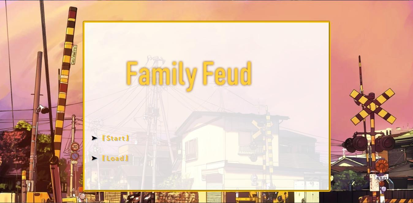 Family Feud (itch) - кадр 1