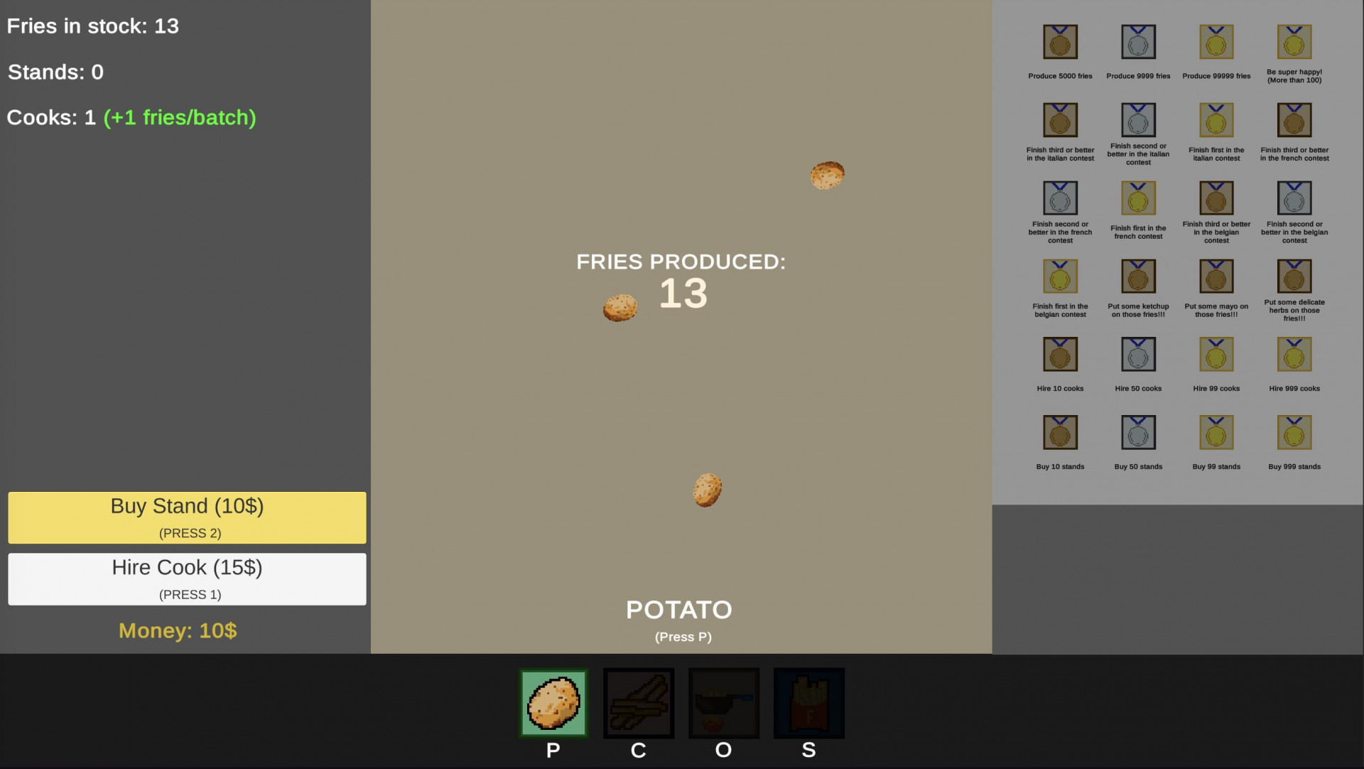 A lot of Fries (itch) - кадр 2