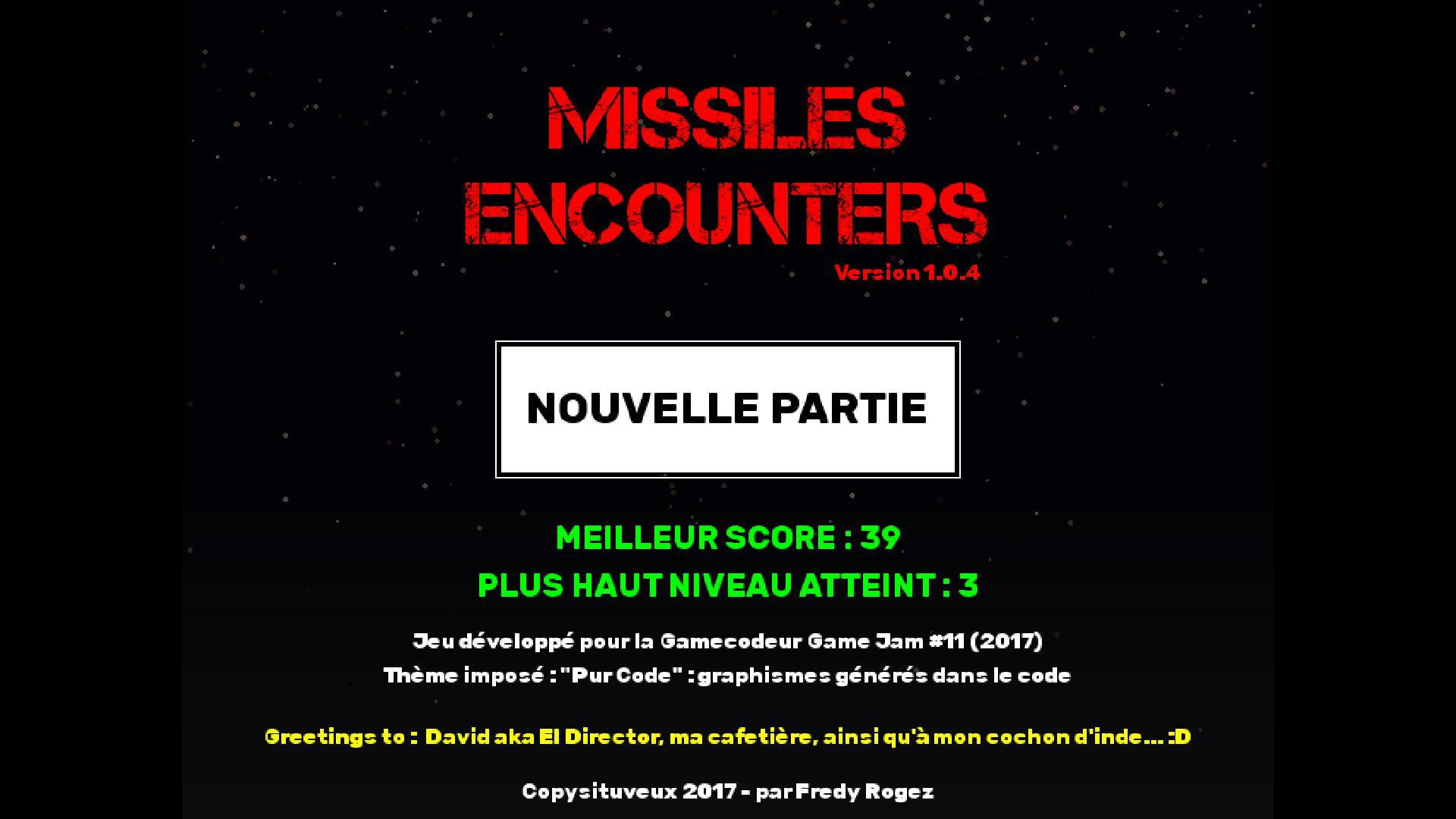 Missiles Encounters (itch) - кадр 1