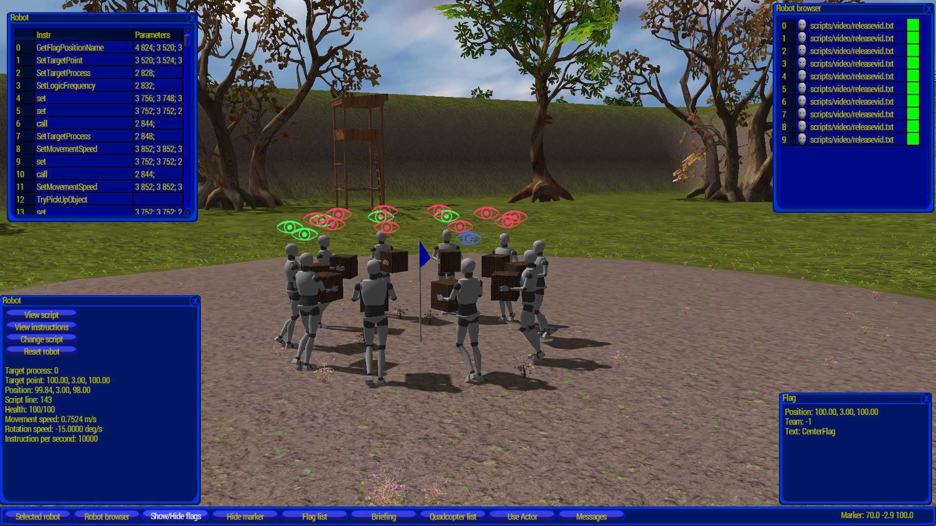 Virtual Robots - Robot programming simulator - кадр 2