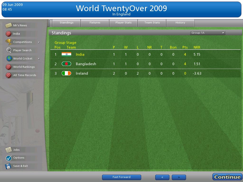 Cricket Coach 2009 - кадр 6