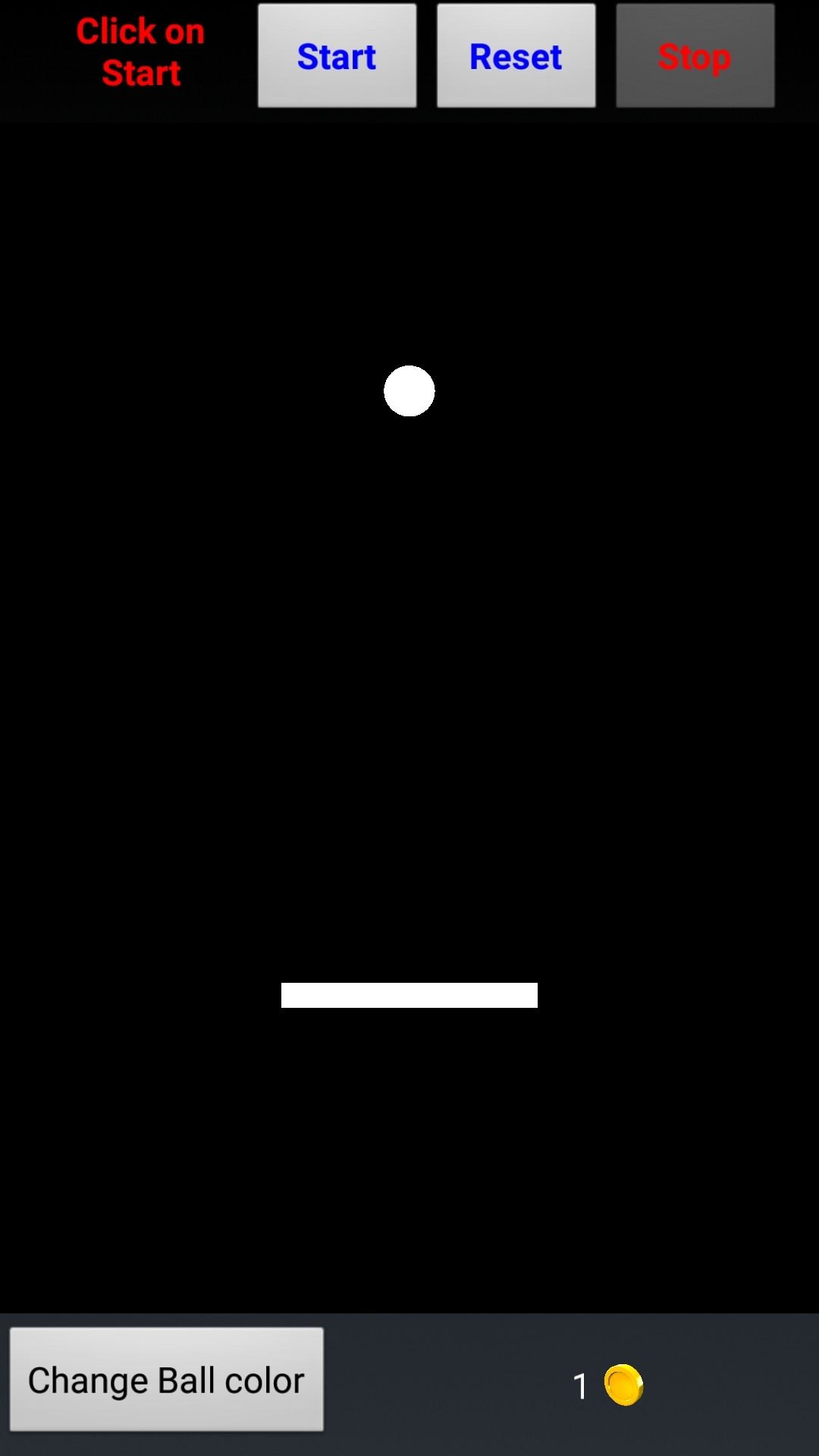 Pong Solo (itch) - кадр 1