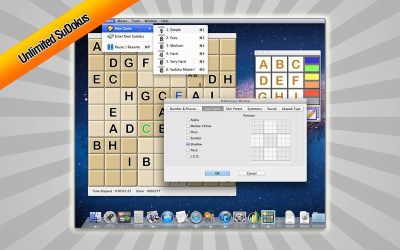 Sudoku (Mac, Mastersoft Ltd) - кадр 1