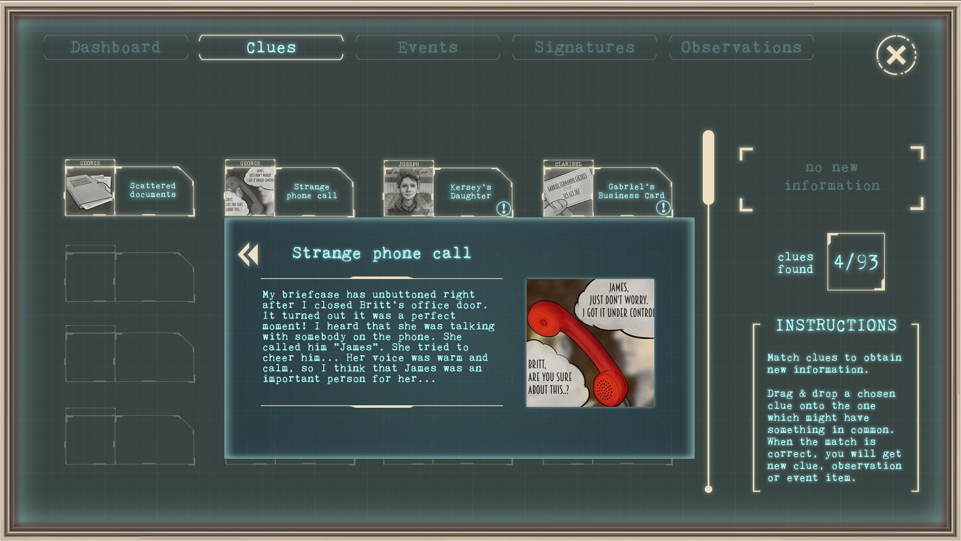 Coffee Noir - Business Detective Game - кадр 3
