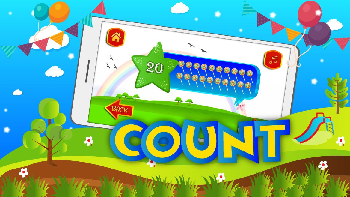 123 Numbers for Kids – Toddlers & Preschooler Game (itch) - кадр 1