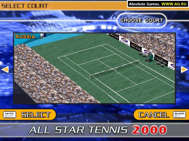 All Star Tennis 2000 - кадр 1