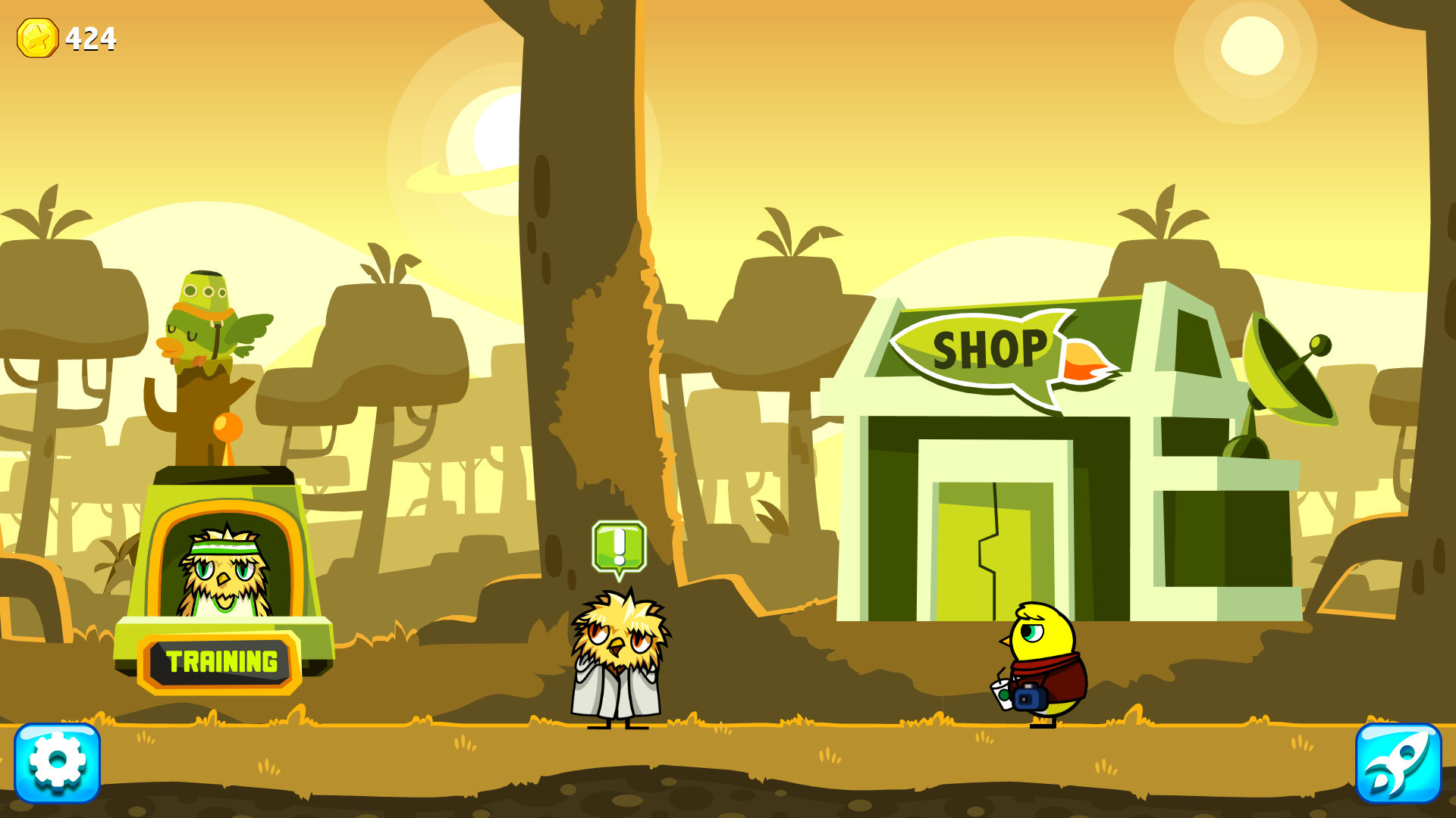 Duck Life: Space - кадр 5