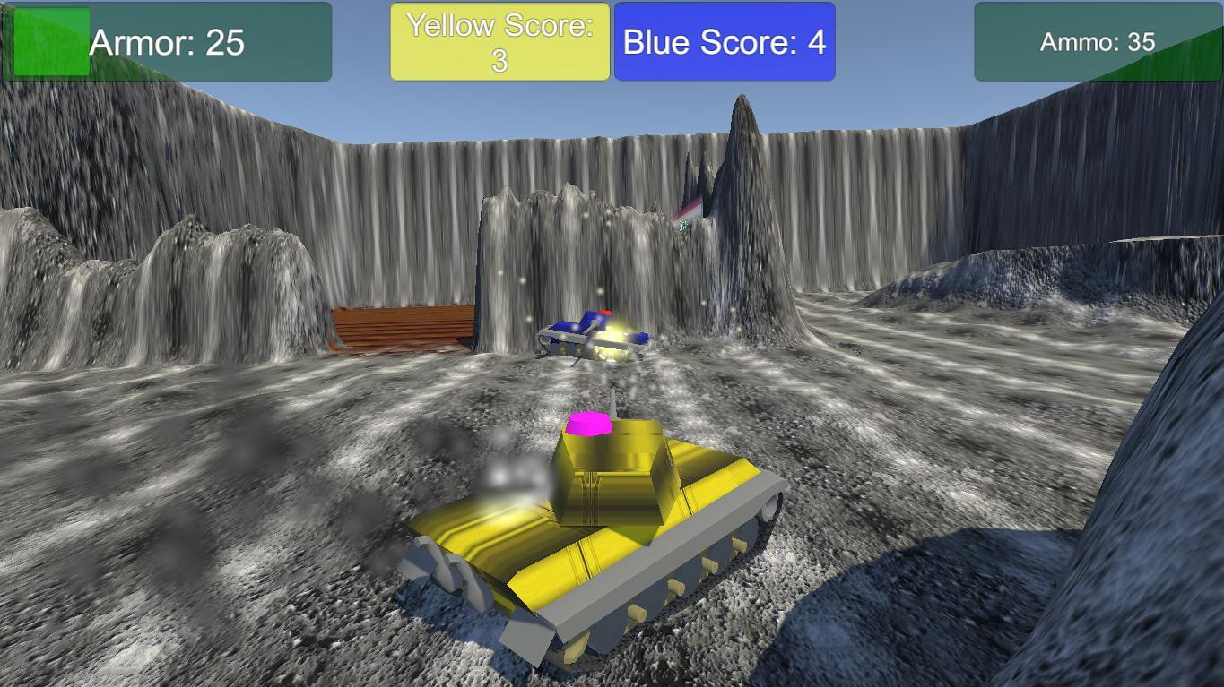 Tanks On A Pit - Online (itch) - кадр 3