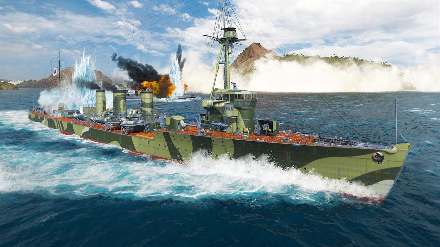 World of Warships: Legends — Iwaki Typhoon - кадр 1