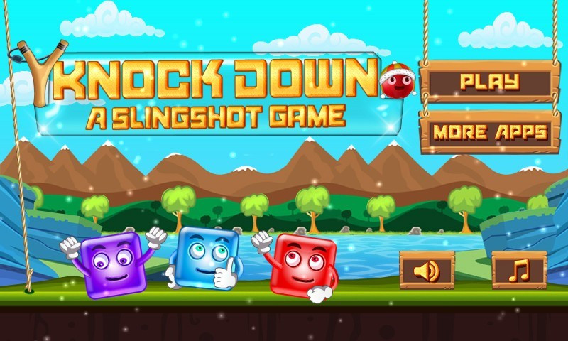 Knock Down: A Slingshot Game (itch) - кадр 2