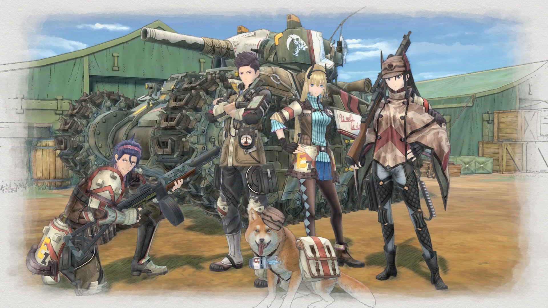 Valkyria Chronicles 4 - кадр 3