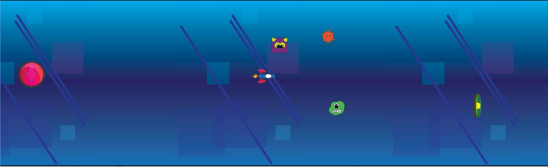 One Button Space Warrior (itch) - кадр 1